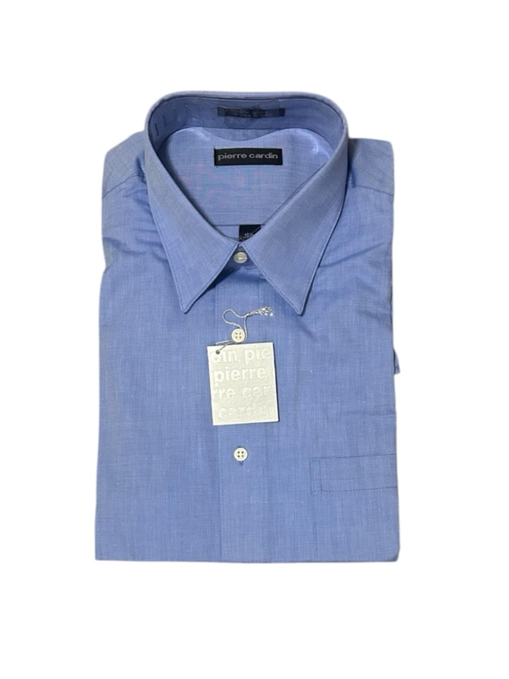 Pierre Cardin Button Up Collared Dress Shirt Men’s Size Large 16.5” 34/35 NWT